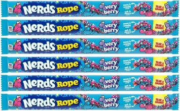 Nerds Rope Very Berry Ropes 26g Candy (PACK OF 6)